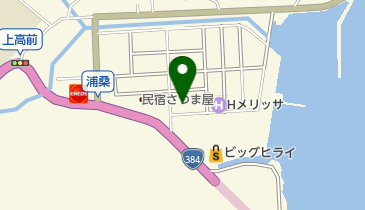 ヤングはら浦桑店の地図画像