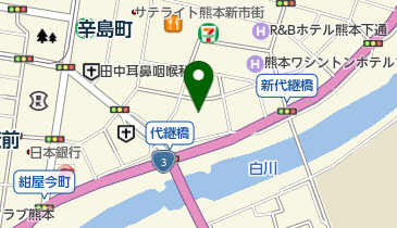 えこる熊本店の地図画像