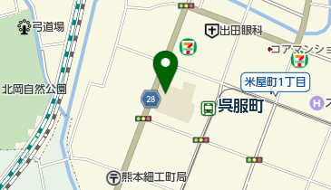 五福まちづくり交流センターの地図画像