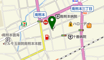 熊本市技術専門学院の地図画像