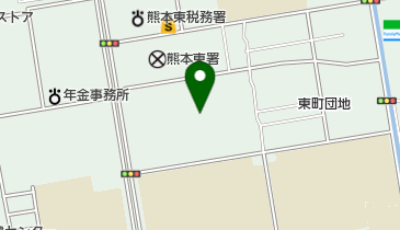 熊本県庁 熊本県在熊機関 商工観光労働部 産業技術センターの地図画像