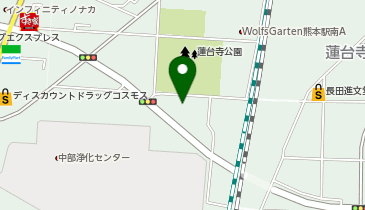 熊本市役所 文化市民局蓮台寺文化財資料室の地図画像