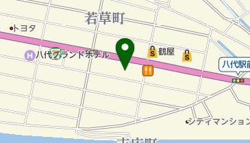 メディカルサポートやつしろの地図画像