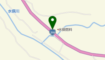 ミスミガス水俣店の地図画像