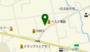 サレーヌ玉名築地店の地図画像