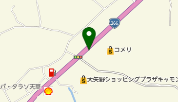 カットインファースト大矢野店の地図画像