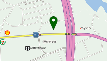 BPJ&rsquo;S宇城店の地図画像