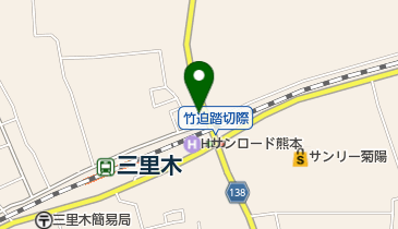 美容室primoの地図画像