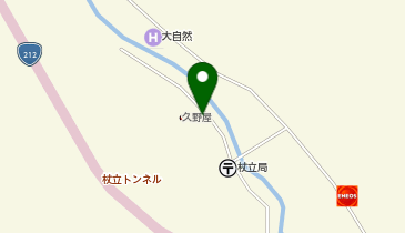 旅館やまがやの地図画像