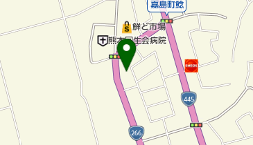 セブンカット嘉島店の地図画像