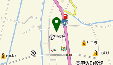 甲佐コンタクトレンズの地図画像