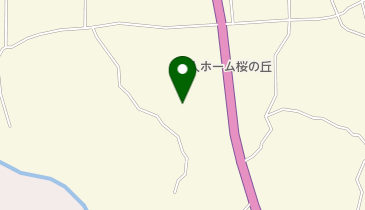 介護老人福祉施設桜の丘 グループホーム桜の丘の地図画像