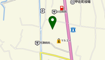 甲佐町役場庁舎 甲佐町老人憩の家の地図画像