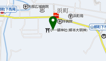 小一領神社の地図画像
