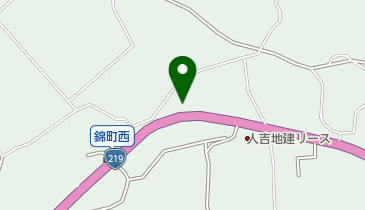 大衆理美容錦町店の地図画像