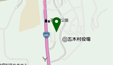 五木村商工会の地図画像