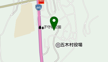 五木村社会福祉協議会の地図画像