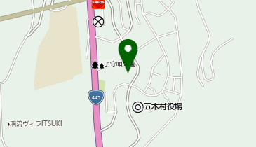 五木村保健福祉総合センターの地図画像
