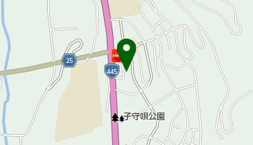 田上理容店の地図画像