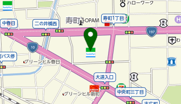 岩井コスモ証券株式会社大分支店の地図画像