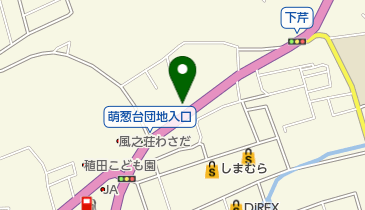 HairSPARROWの地図画像