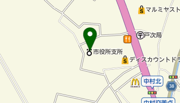 大分市保健所 健康課 西部保健福祉センター 大南健康支援室の地図画像