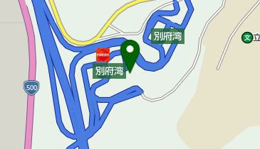 別府湾サービスエリア 上り線インフォメーションの地図画像