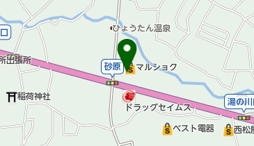 和華屋やまなみ店の地図画像