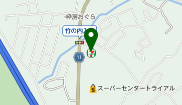 メガネショップクォーター別府店の地図画像