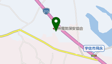 Q&A中津店の地図画像