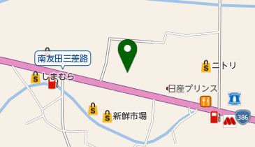 ジーパラ日田の地図画像