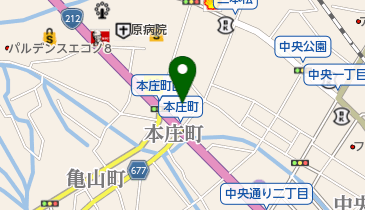 天領日田洋酒博物館の地図画像