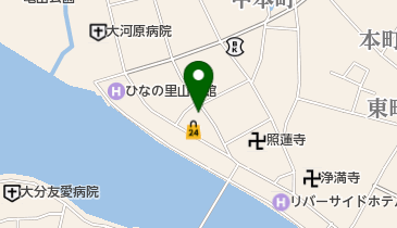 金の時串揚店の地図画像