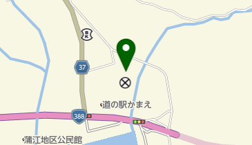 蒲江児童館の地図画像