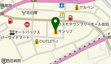 ほけん相談カウンターサンリブさいき店の地図画像