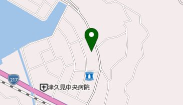 喫茶去津久見の地図画像