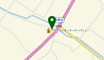 うえだ美容室の地図画像