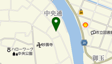 床市の地図画像