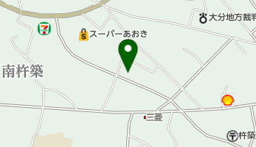 杵築地区平和運動センターの地図画像
