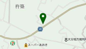 株式会社上村技研杵築営業所の地図画像