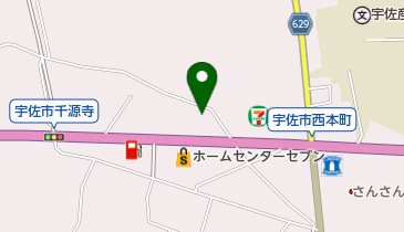 ロータス宇佐の地図画像