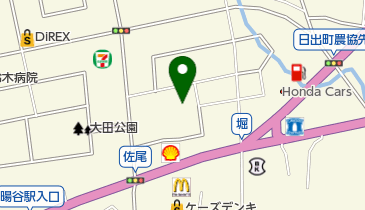 速見郡杵築市医師会の地図画像