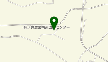 軒の井生産組合(農事組合法人)の地図画像