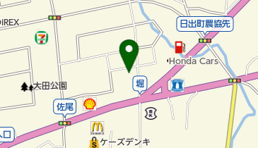 永野どうぶつ病院の地図画像