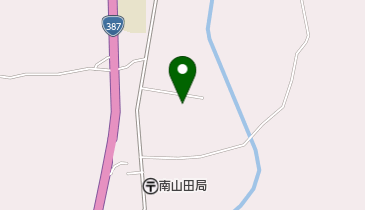 九重町 南山田公民館・南山田ふれあい交流センターの地図画像