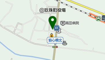 ハトヤクリーニングかすが店の地図画像