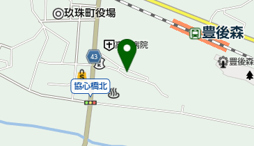 玖珠農機の地図画像