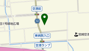 エースオート宮崎の地図画像