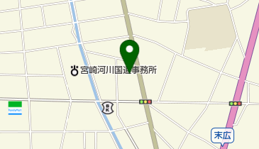 川田茂青果店の地図画像