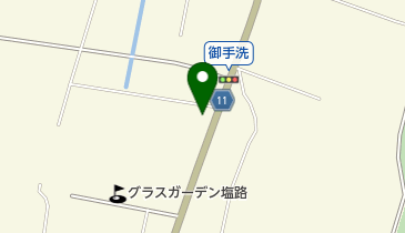 大山自動車の地図画像